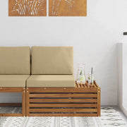 Divano da Giardino-Divano Esterno Finale con cuscino Naturale 91 x 63 x 73 cm 770643