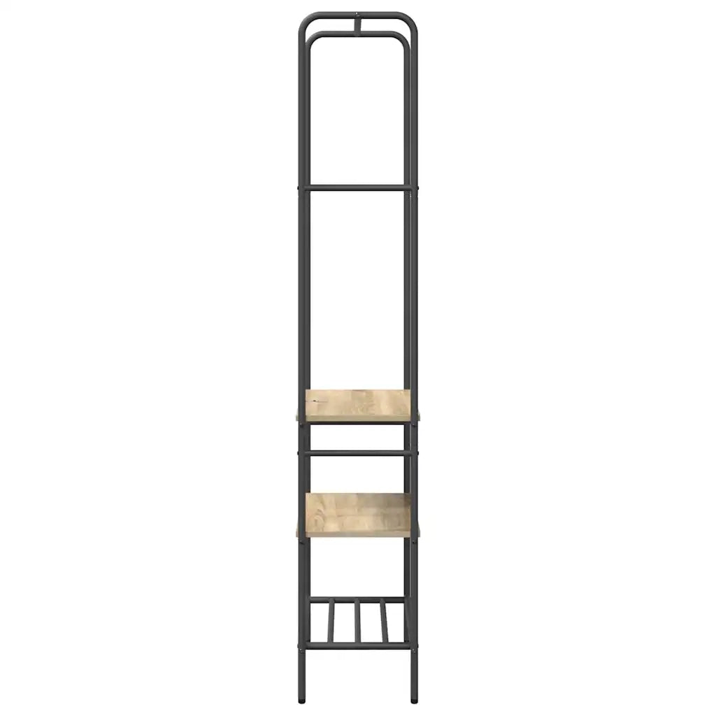 Stendibiancheria con lo scaffale Rovere Sonoma 60 x 30 x 171 cm 868458