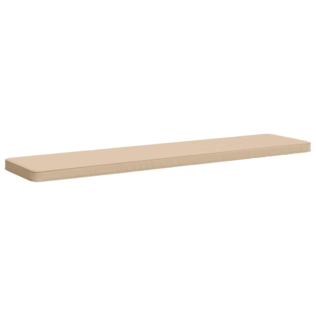 Cuscino per Panchina a 1 Pezzo VUGHT 100% Poliestere Crema 951480