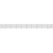 Recinzione da Giardino | Recinzione Metallica Antracite 1,6x25 m in Acciaio Zincato