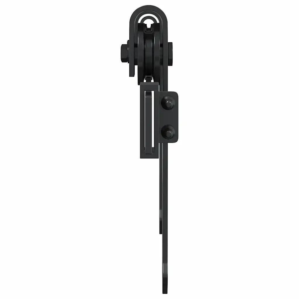 vidaXL Kit Anta Scorrevole per Armadio 200 cm in Acciaio al Carbonio