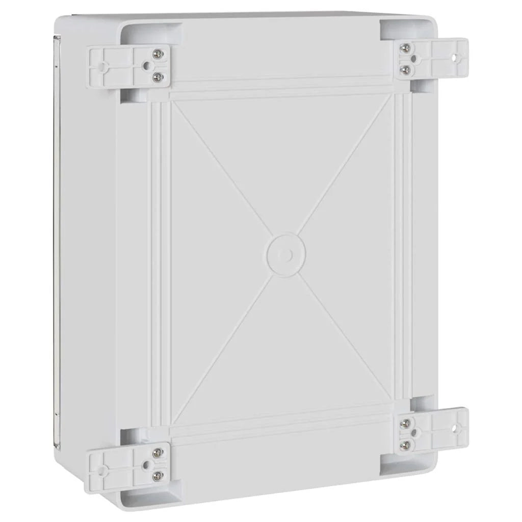 Moderno armadio elettrico multiuso per lo stoccaggio 30 x 16,5 x 40 cm plastica grigia 02_0058211