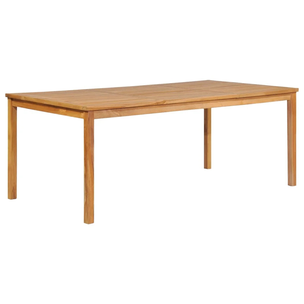 Set da pranzo da giardino per esterni da 9 pezzi legno massello di teak 02_0014086