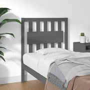 Testiera Letto Grigia 80,5x4x100 cm in Legno Massello di Pino cod mxl 33917