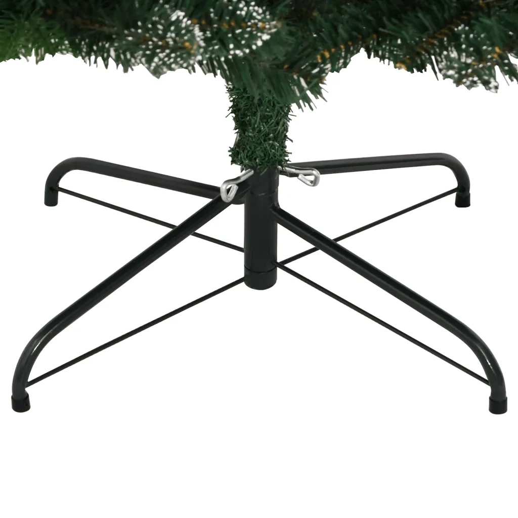 Albero Natale Artificiale Incernierato con Bacche Rosse-Albero Natalizio-Decorazioni natalizie 180 cm