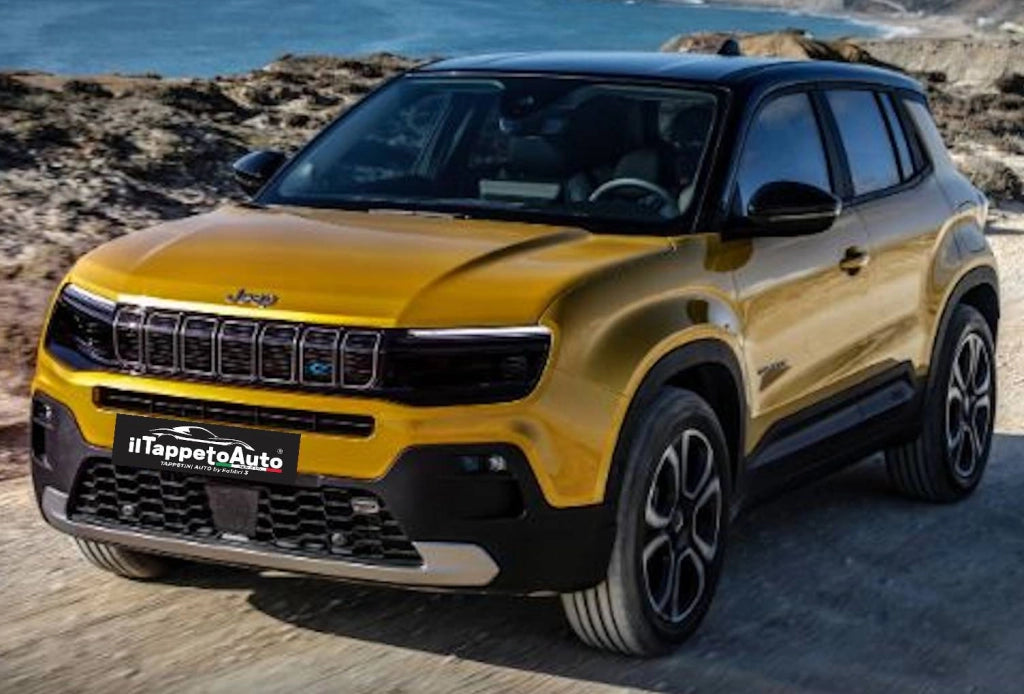 RIGUM906103 , Tappeti per Auto Gomma per Jeep Avenger dal 2023- no modelli Hybrid e Elettrica