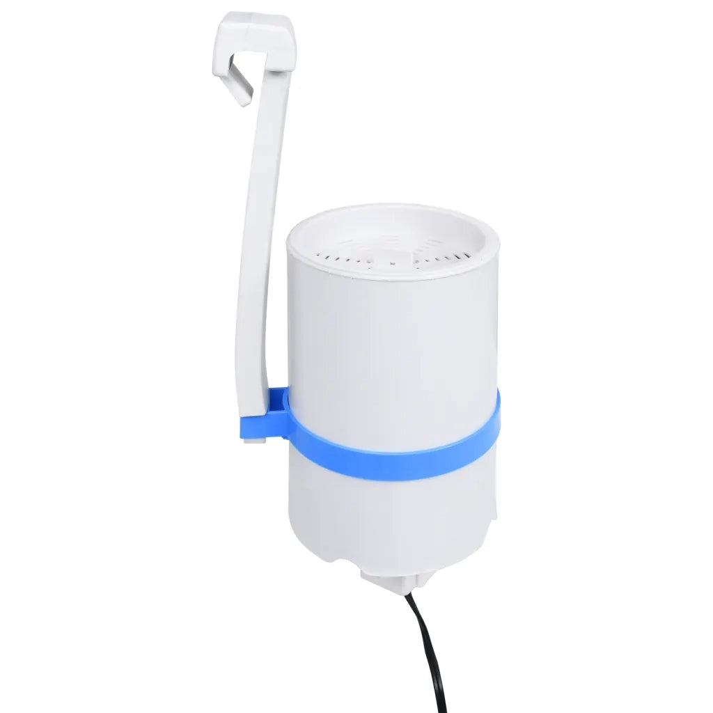 Piscina Fuori Terra con Skimmer e Pompa Sospesi 350x90cm Bianca 3070798