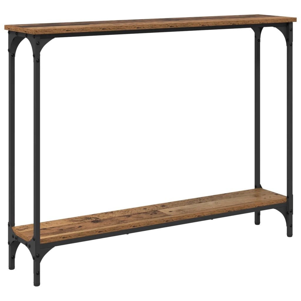 Tavolo consolle Legno vecchio 100 x 22,5 x 75 cm