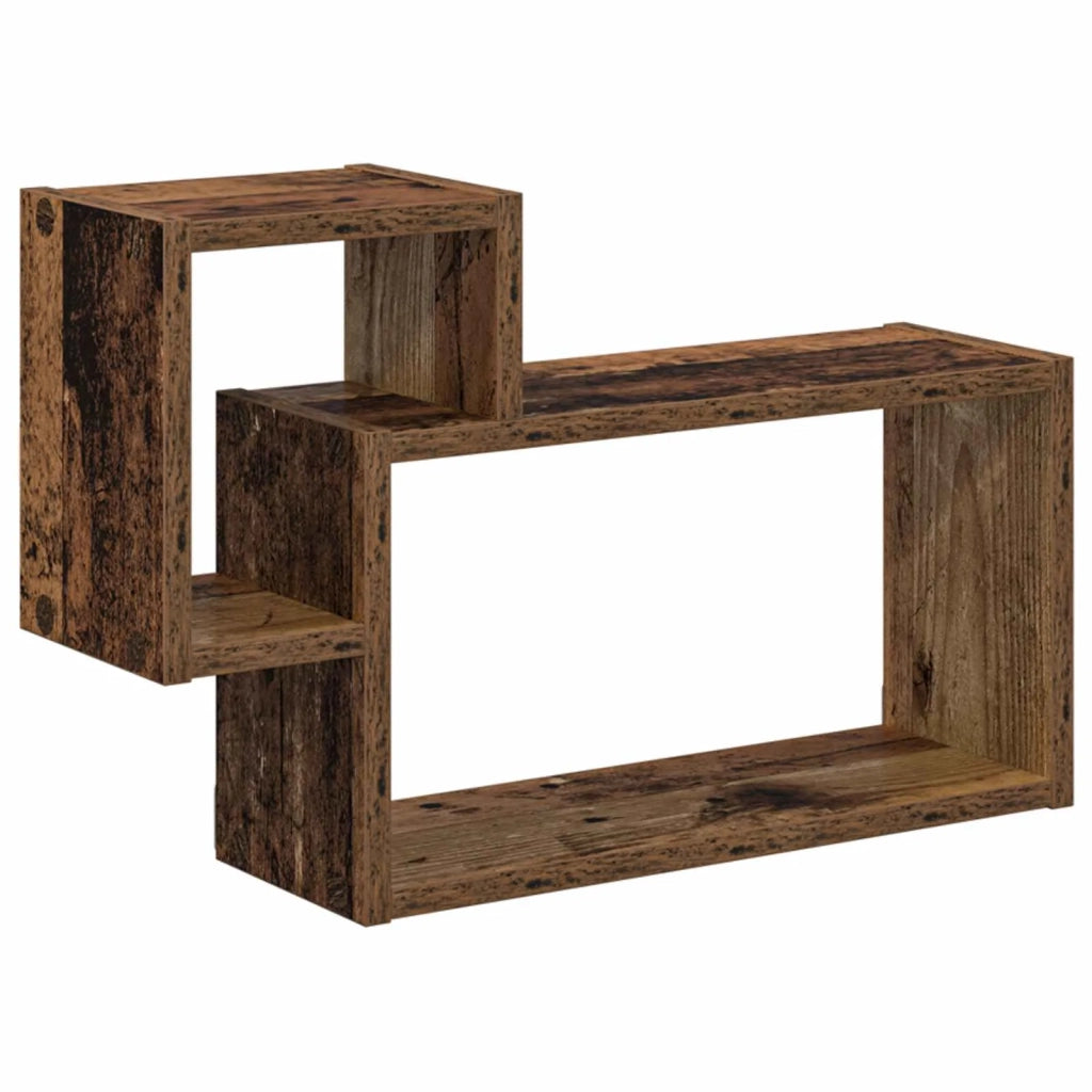 Scaffale da parete A parete Legno antico 55 x 15 x 35 cm 8012114