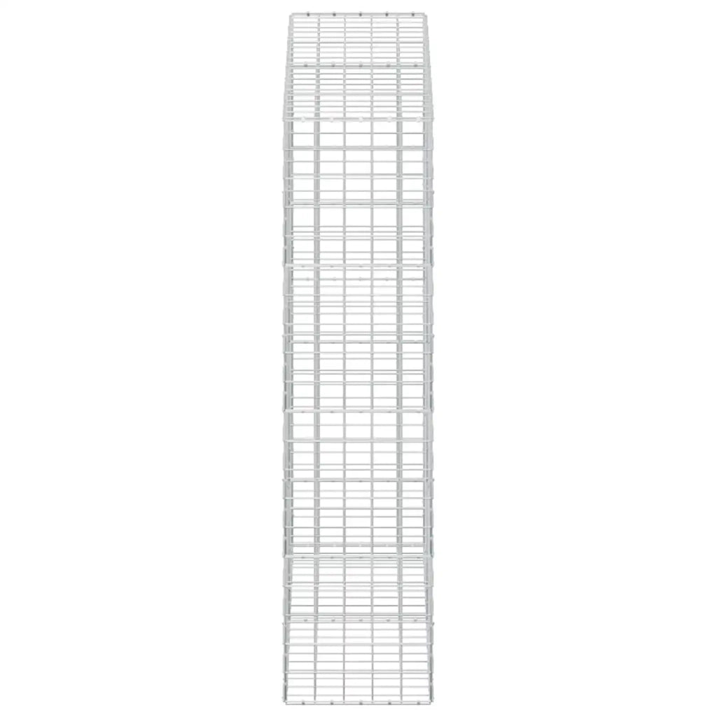 Gabione con Filo da 3,5 mm e Rete da 10x10 cm 200x50x200 cm 3463342