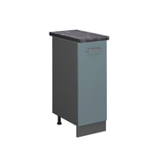 Armadio cucina dispensa alto R-Line Grigio-blu/Antracite 30 cm, PL Antracite Vicco