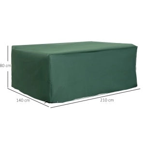 Copertura protettiva per mobili da giardino 210 x 140 x 80 cm