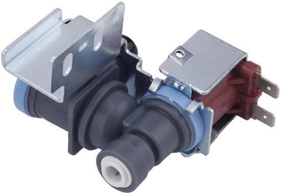 Valvola di rilascio dell'acqua per frigorifero - Componente di ricambio solenoide per macchina per ghiaccio - Compatibile con Whirlpool, Kenmore, Maytag