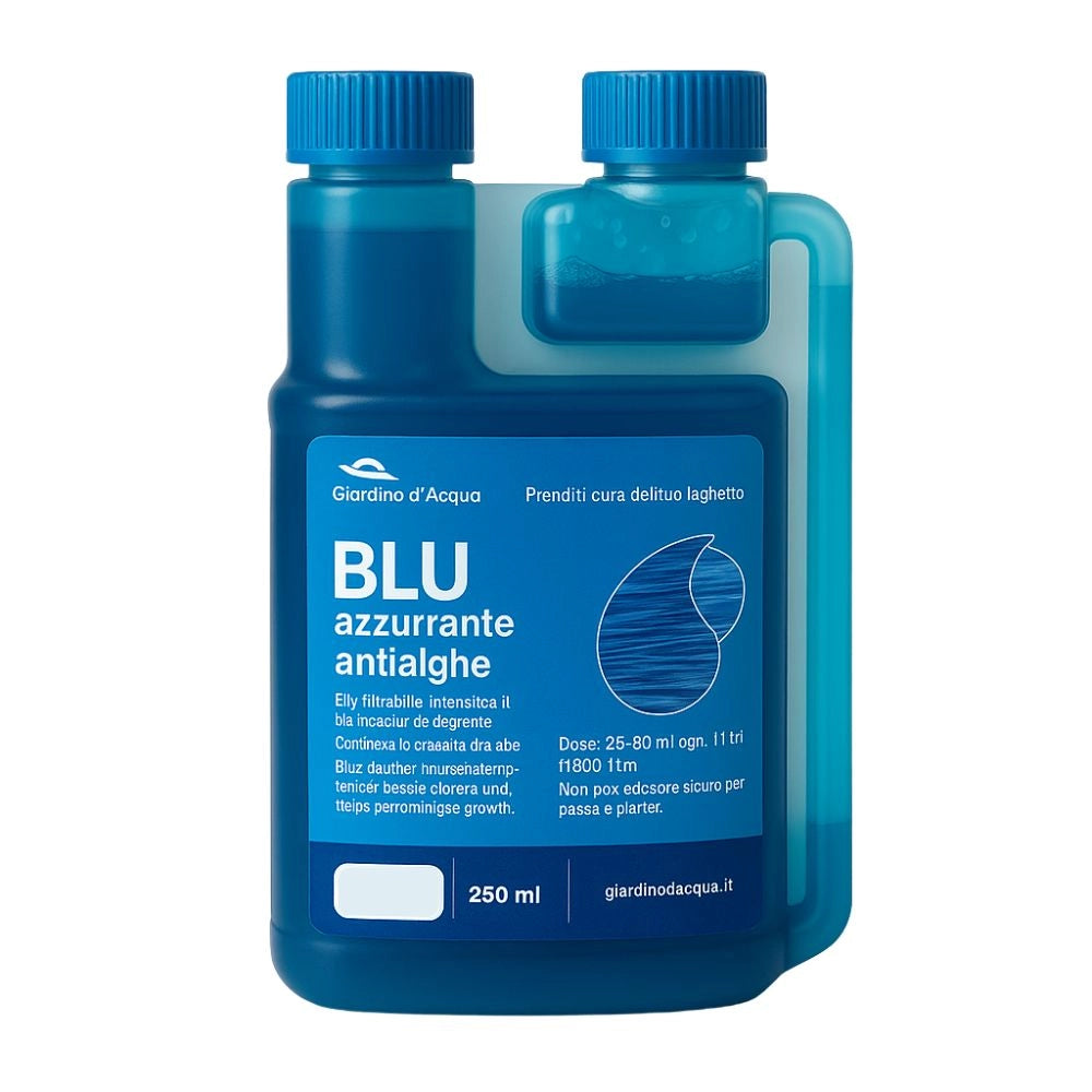 6 pezzi blu azzurrante naturale per laghetto dose per 60000 litri