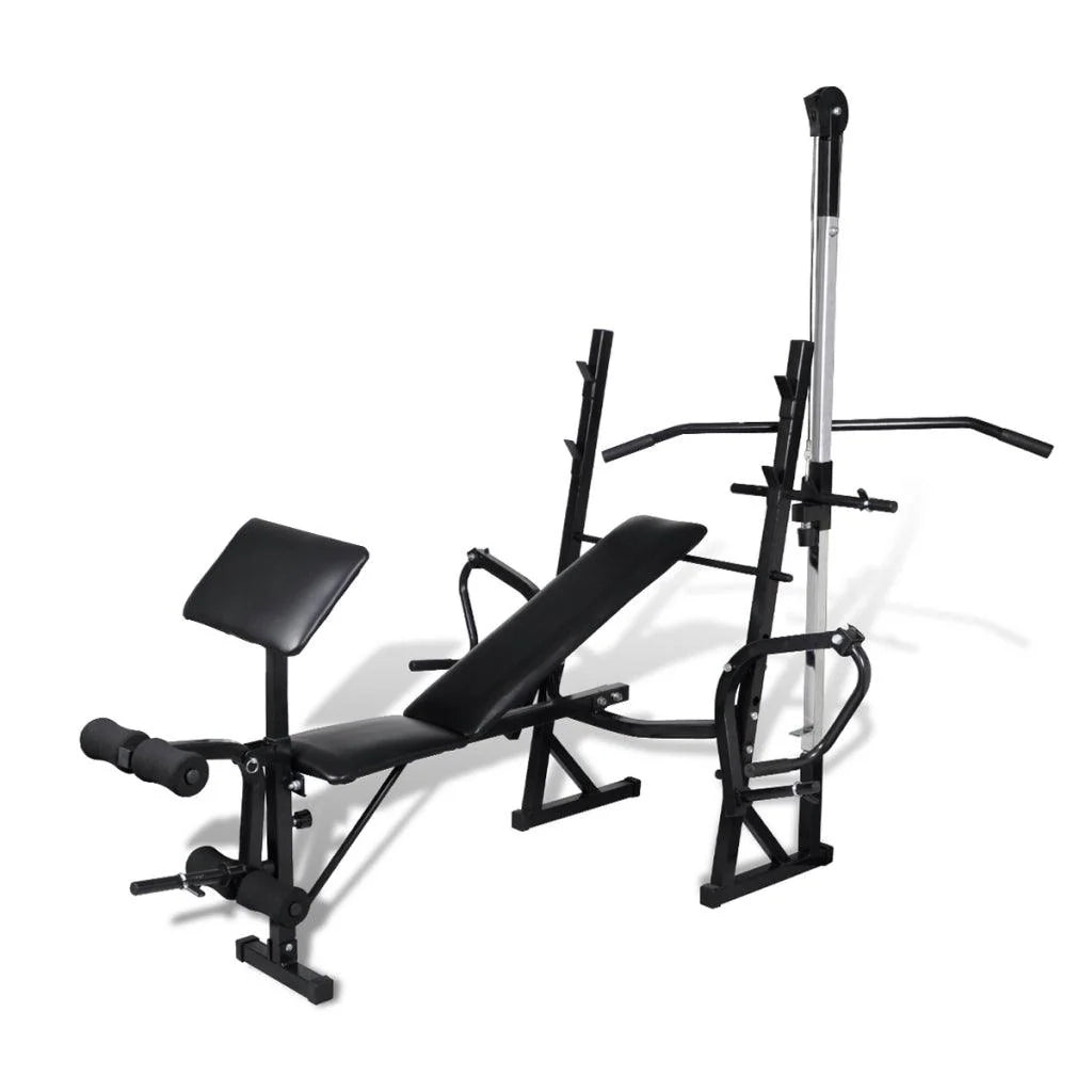 Panca completa per allenamento con pesi con macchine per pesi guidate per sport fitness e bodybuilding (0702056)