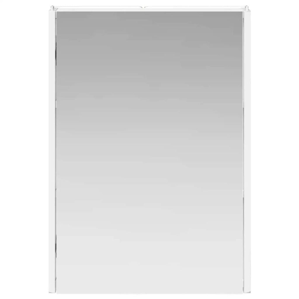 Mobiletto per specchio da bagno Bianco 43 x 11,5 x 60,5 cm 889223