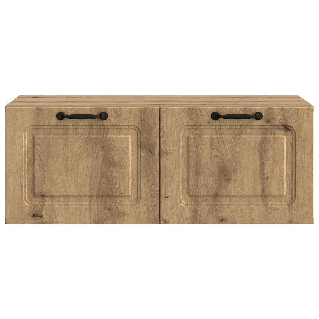 Mobile Porta TV da Muro Rovere Artigianale 78,5 x 41 x 30 cm