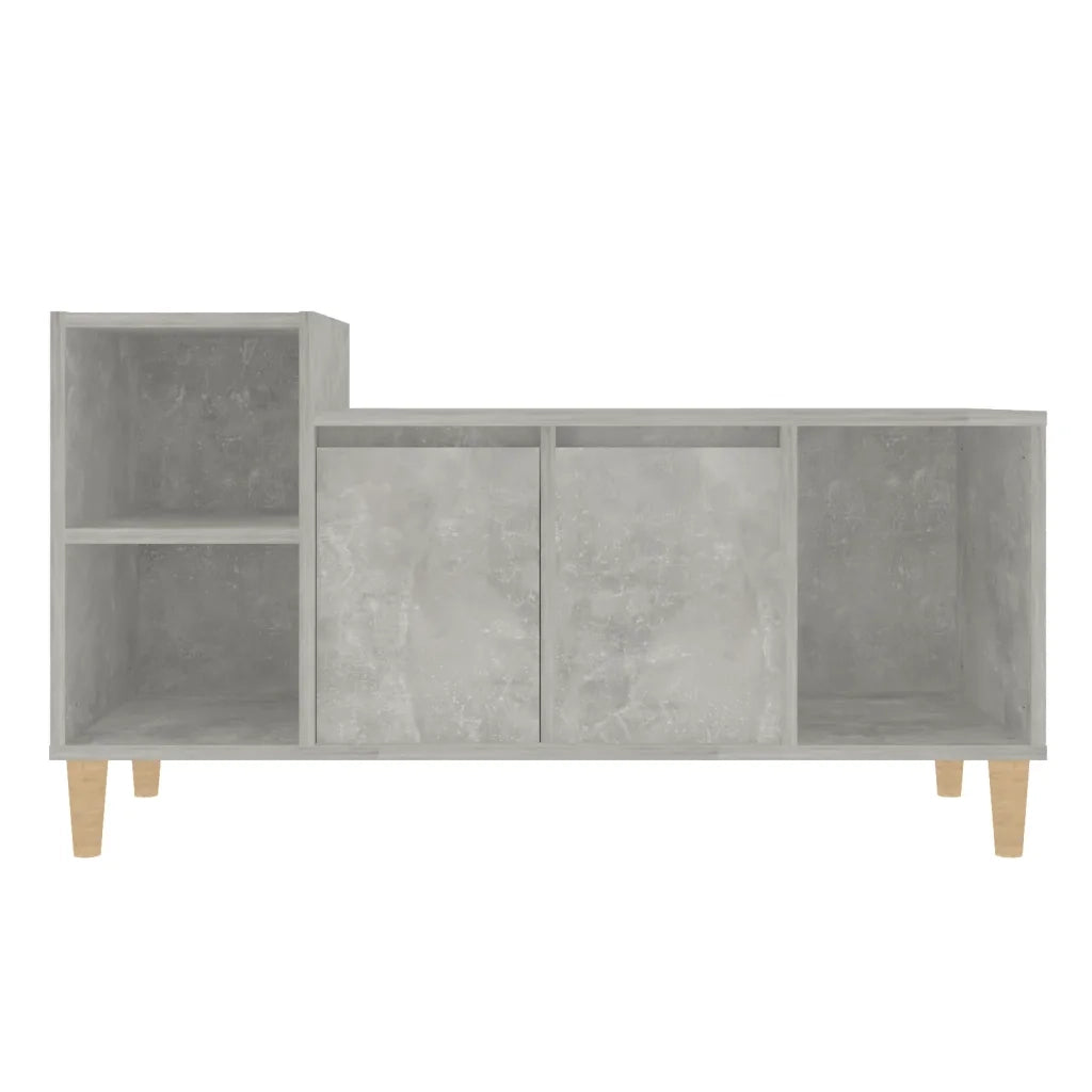 Mobile per TV-Credenza per TV Grigio Cemento 100x35x55 cm Legno Multistrato