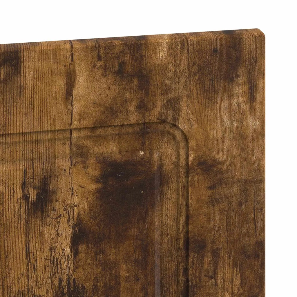Testiera da Muro UTRECHT Rovere Fumo Legno ingegnerizzato 897850
