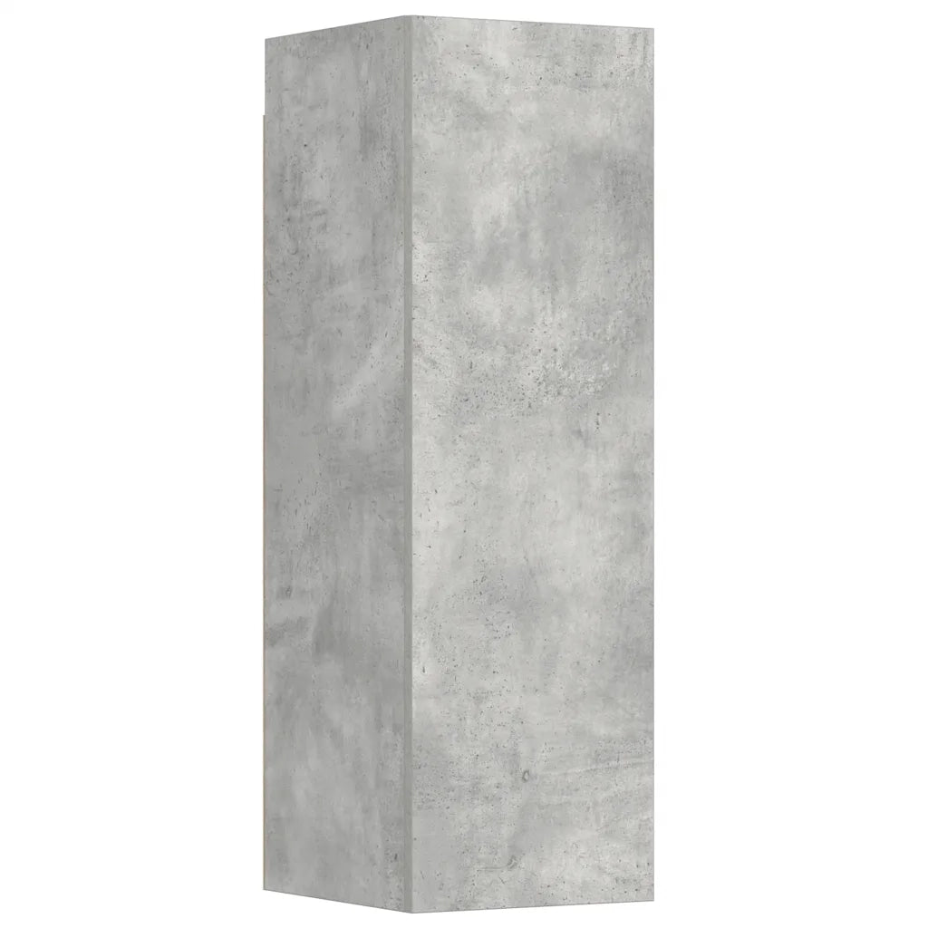 Set Porta TV 3 pz Grigio Cemento in Truciolato  cod mxl 20816