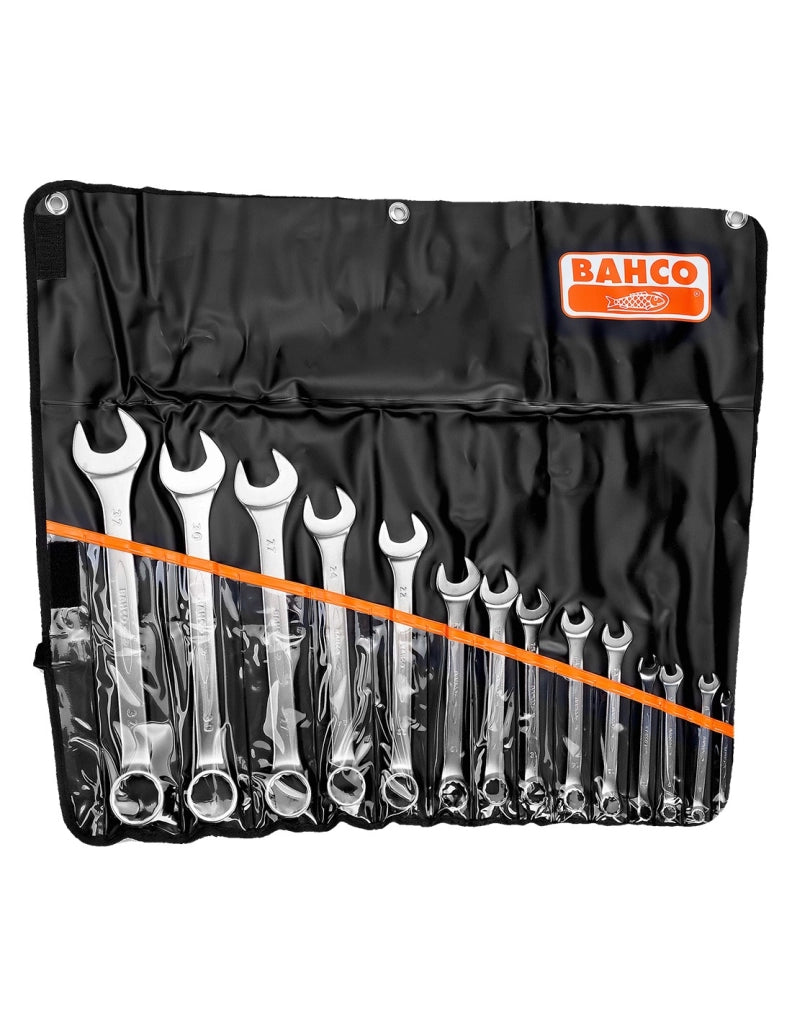 Set di 14 chiavi combinate metriche BAHCO 111M/14T