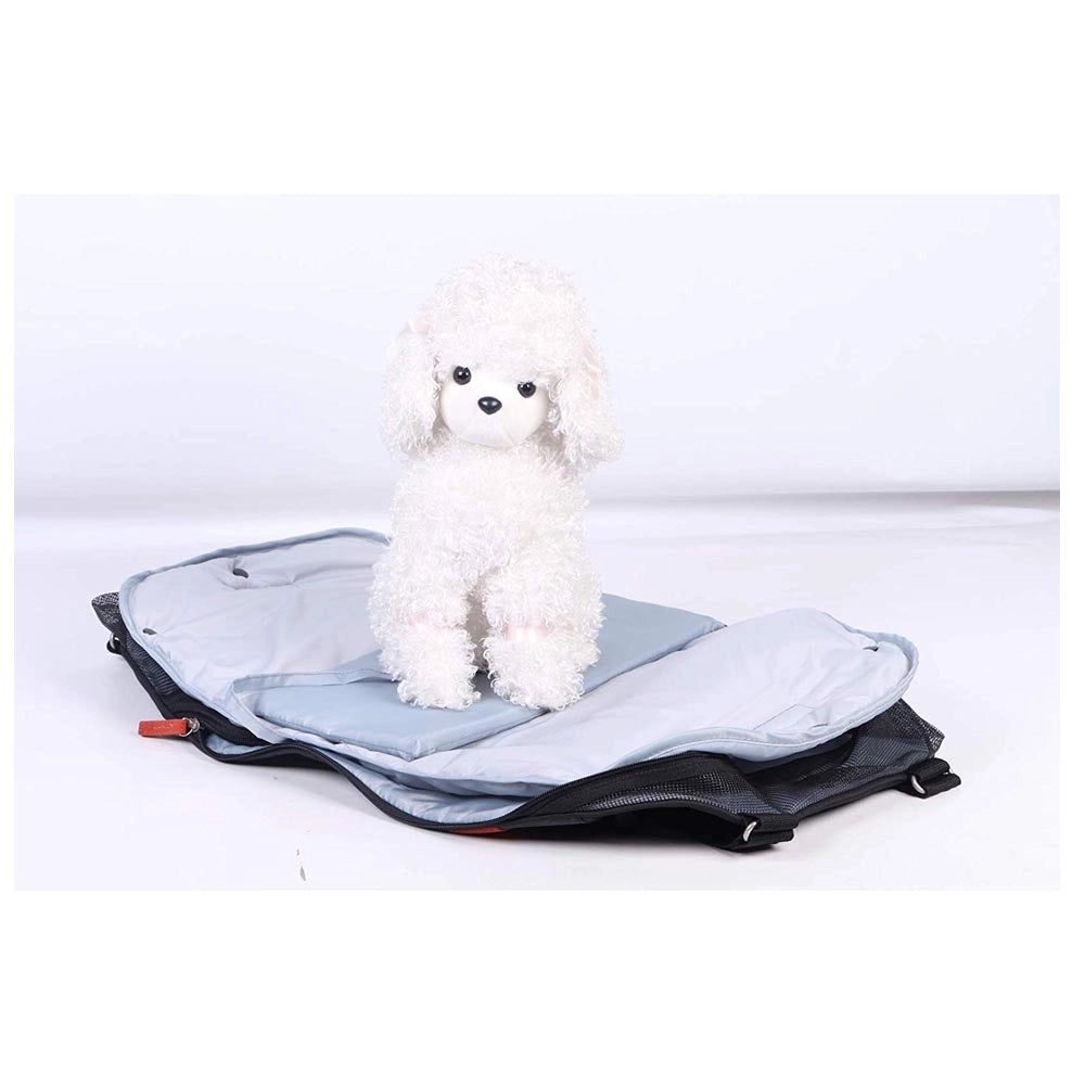Trasportino borsa per cani e gatti 2 in 1 borsa & tappeto max 5 kg transformer rota