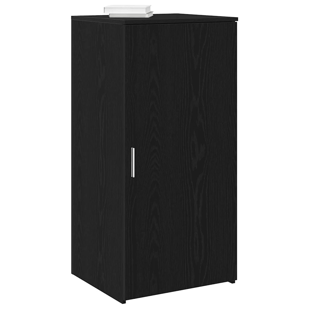 Mobiletto portaoggetti Nero 50x45x103,5 cm in Legno ingegnerizzato 859043