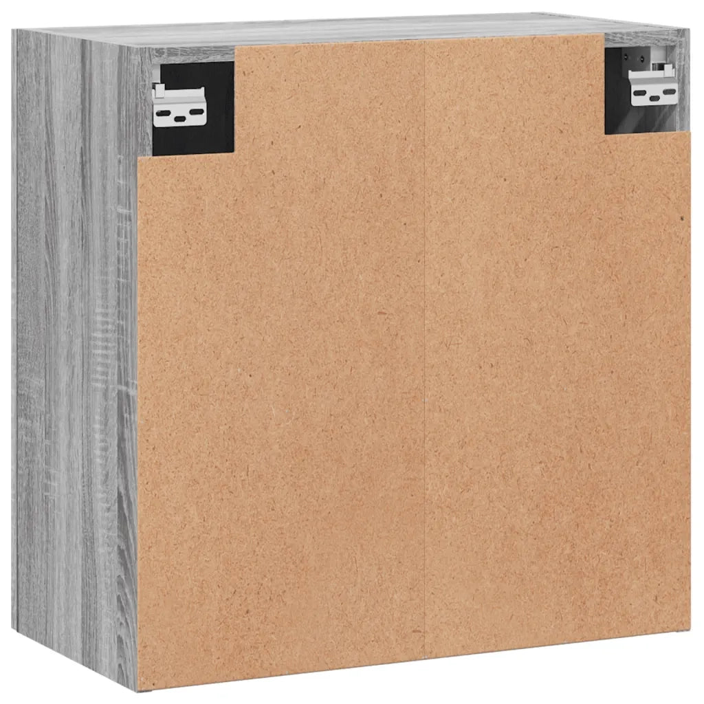 Mobile Pensile Grigio Sonoma 60x31x60 cm in Legno Multistrato 829986