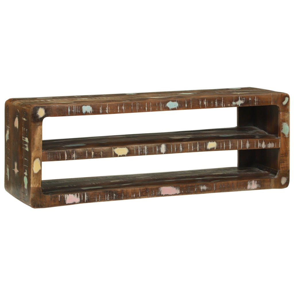 Mobile TV 100x32x36 cm Legno massello di recupero