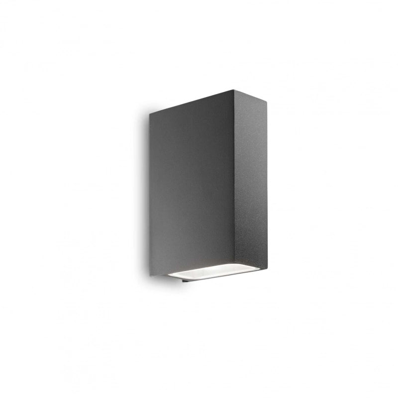 Lampada Da Parete Tetris-2 Ap2 Antracite Ideal-Lux