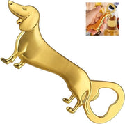 Retro Opener a forma di Cane in Alluminio Zinco - Idee di Regalo Uniche per Feste e Natale, Decorazione Cane