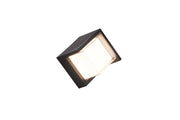 Applique esterna PUNO nera LED 8W 3000K IP54 RL R27026132