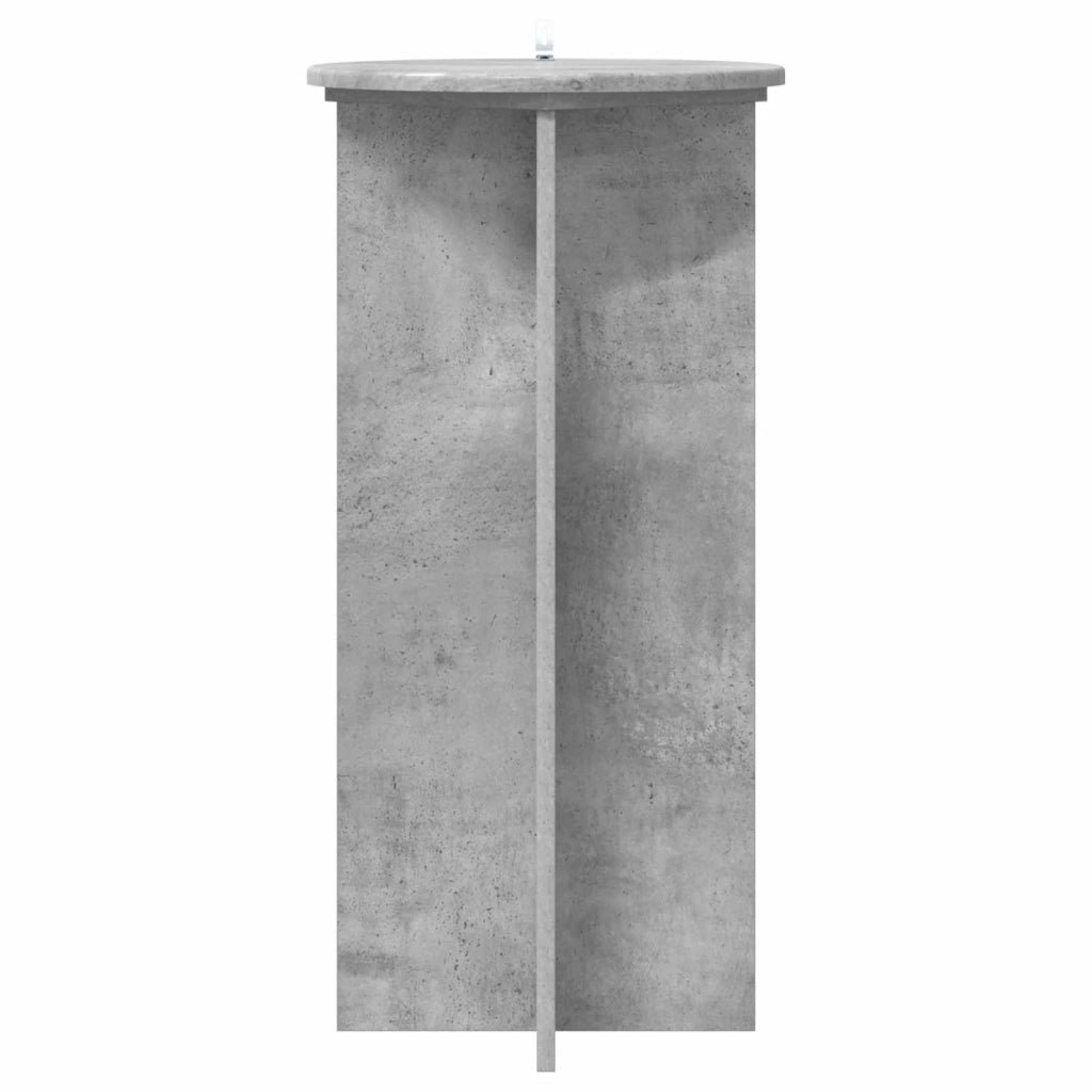 Supporto per piante 2 pz Grigio Cemento 40 x 40 x 80 cm 899702