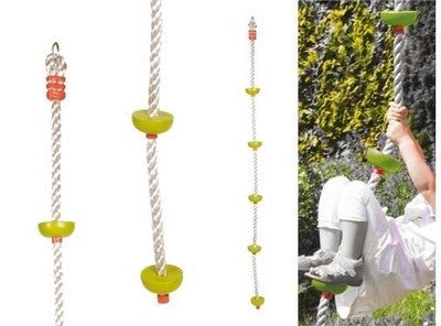 CORDE CORDA FUNE PER ARRAMPICATA BIMBO HERO GIOCHI PER BAMBINI 2,6xH210 CM