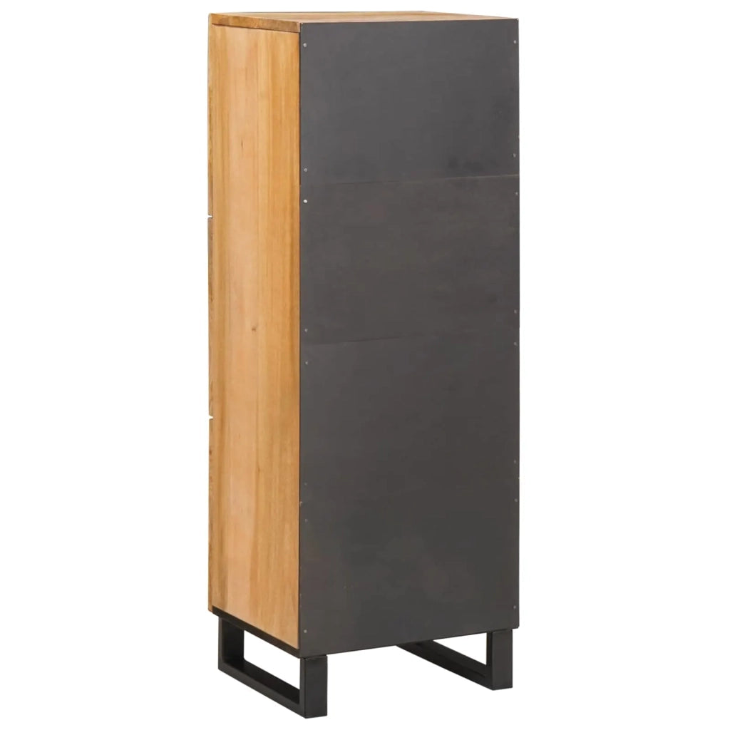 Credenza Marrone 90 x 33 x 75 cm Legno di mango massello 4018073