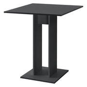 Tavolo da pranzo quadrato per cucina/soggiorno 78 cm grigio scuro opaco 03_0006125