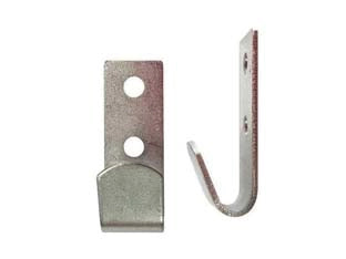 GANCI PER TELO IN ACCIAO ZINCATO- - mm.15x31 lunghezza - conf.pz.2 in blister - 5 blister