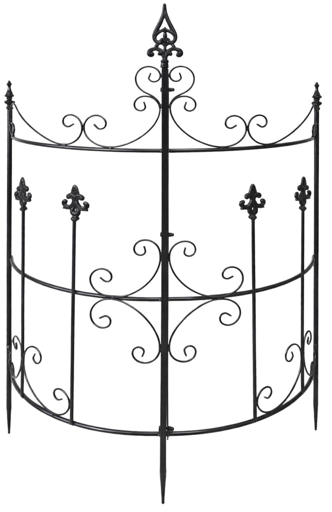Set da 2 graticci per rampicanti Klivia antracite