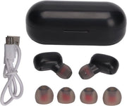 Orecchini Bluetooth 5.0 con Blocco del Rumore e Traduzione in Tempo Reale di 84 Lingue - Adatto per Viaggi e Apprendimento di Lavoro - Nero