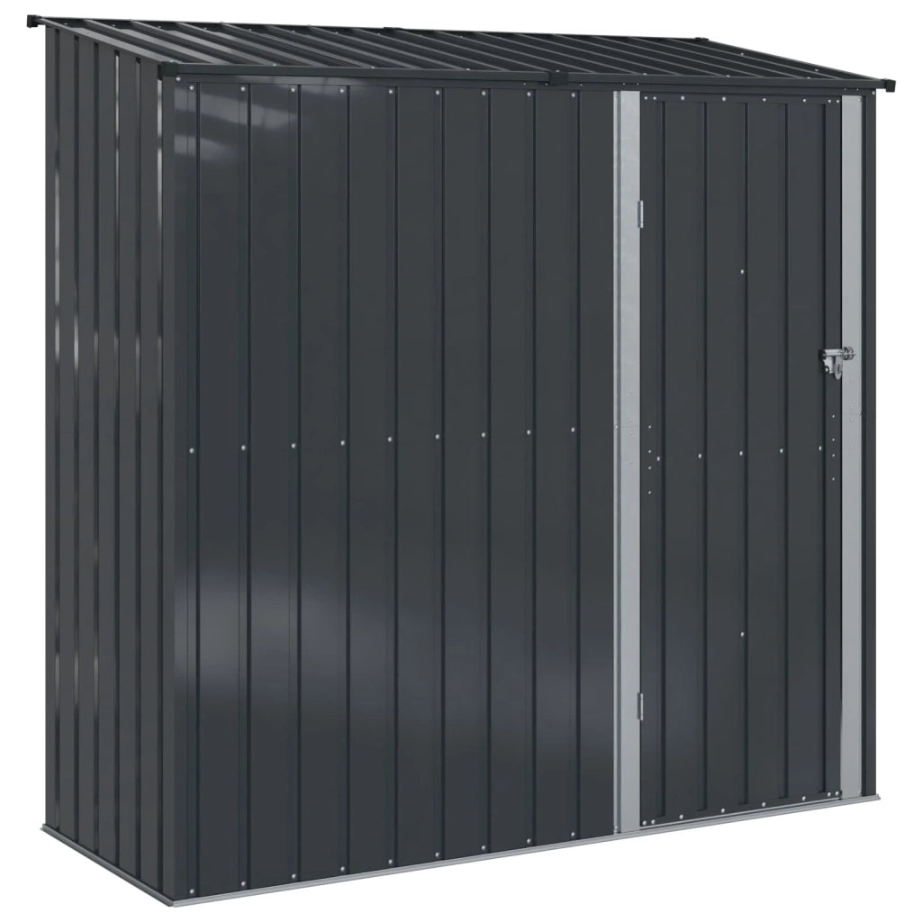 Casette da giardino Antracite 203 x 85,5 x 200 cm Metallo