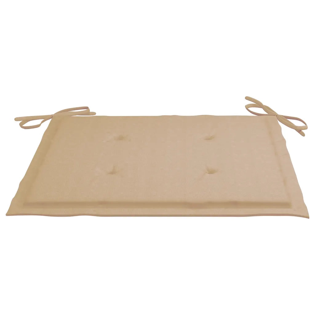 Sedie da Giardino Pieghevoli 2pz con Cuscini in Massello Acacia 3064539