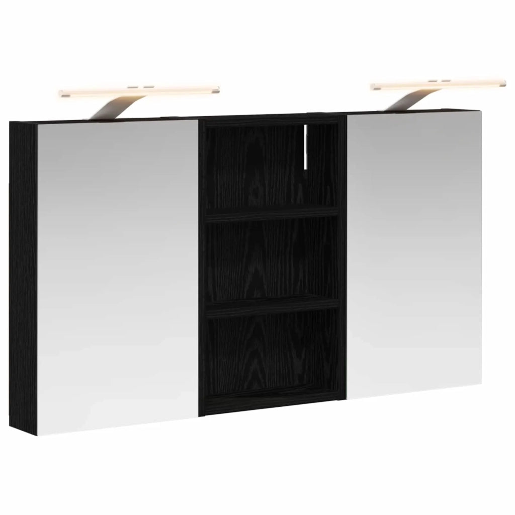 Set di Armadi da Bagno con lo scaffale 3 pcs 90 x 10,5 x 50 cm 3403673