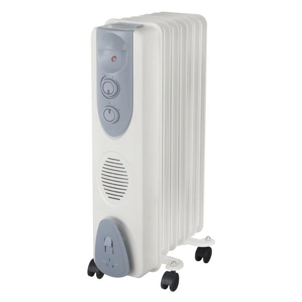 Pyramidea tl007 stufetta elettrica interno grigio 1500 w riscaldatore ambiente elettrico a olio