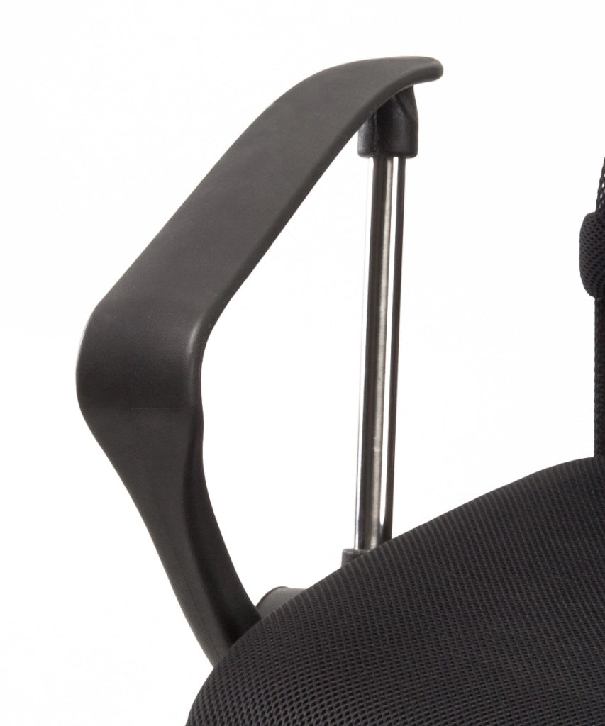 Poltrona ergonomica operativa da Ufficio in Mesh ed Ecopelle Modello Matrix