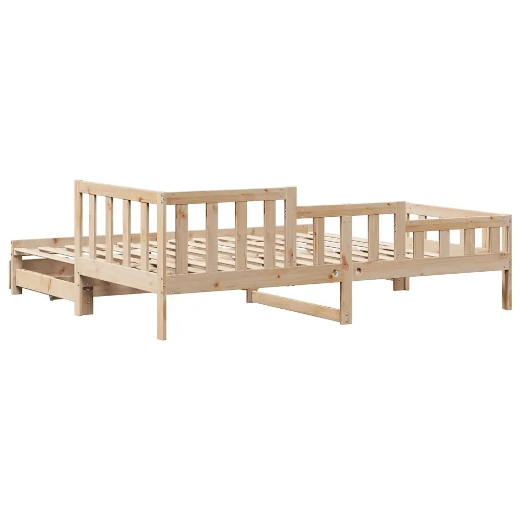 Divano Letto Estraibile con Cassetti senza Materasso-Sofa Letto-Daybed 90x190 cm 364727