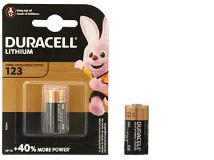 PILA SPECIALISTICA AL LITIO PER FOTOCAMERE (123) - 10 blister DURACELL