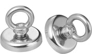 Magnetico Neodymium - Diametro 32 mm - Forza di Trazione 30 kg - Grappolo Magnetico Superforte (2 Pezzi)