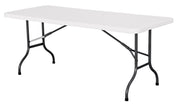 Cheonda - Tavolo Fisso Catering - Piano In Polietilene Alta Densità - 183 X 76 X H. 74 Cm - Tubo Ø 28 X 1 Mm
