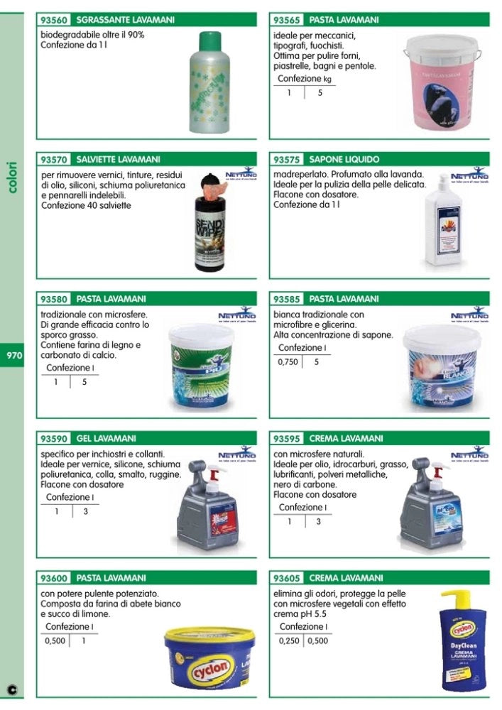 1pz crema lavamani 'macrocream' nettuno 1 lt cod:ferx.92661