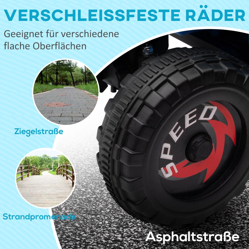 Quad Elettrico per Bambini ¨C Xylo ¨C Blu, 2.5 km/h, 18-36 Mesi